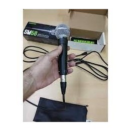 Aluguer do microfone SHURE SM58