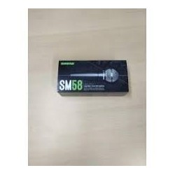 Aluguer do microfone SHURE SM58