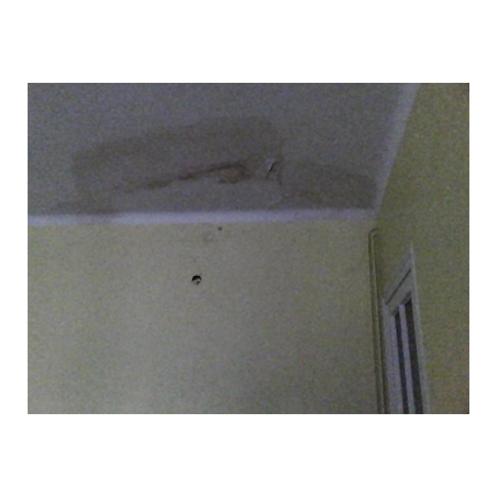Câmara térmica de deteção de humidade