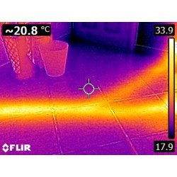 Deteção de fugas em tubos de aquecimento