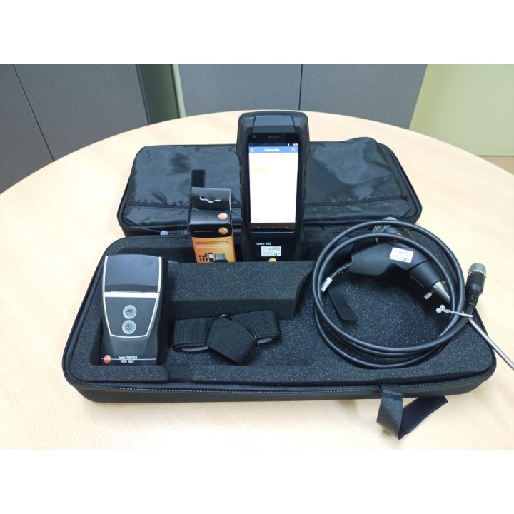 Kit de alquiler analizador de combustión Testo 300