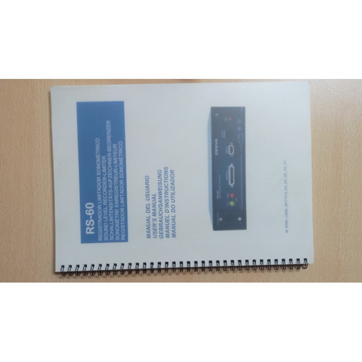 Alquiler Registrador Sonométrico CESVA RS-60 | Control de Ruido