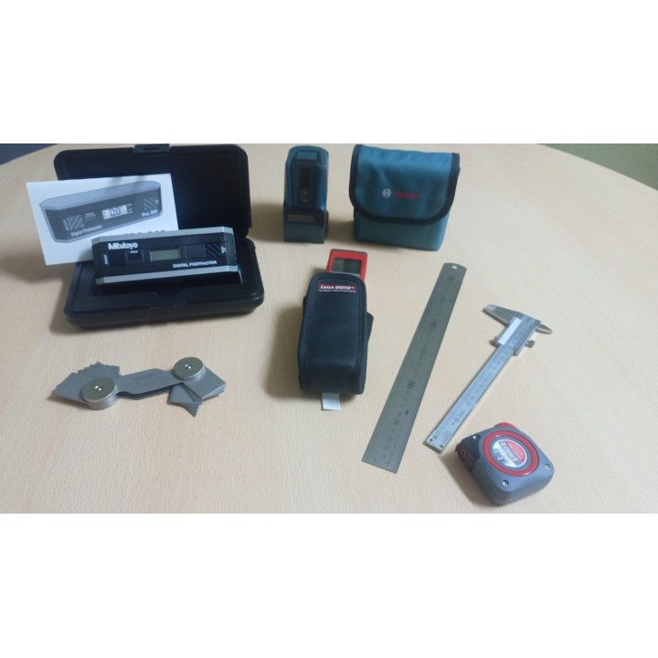 Lloguer de kit de mesurament dimensional i d'aplanament