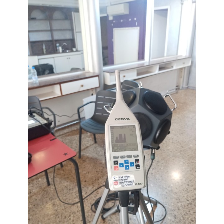 Medida de aislamiento en local comercial