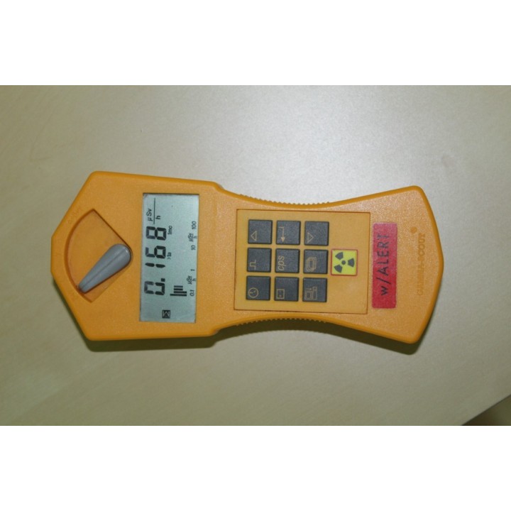 Lloguer del mesurador de radioactivitat Gamma-Scout
